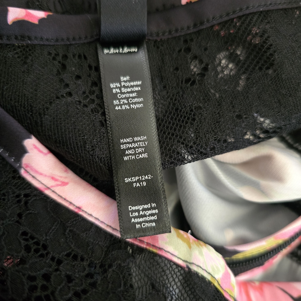 FOR LOVE & LEMONS x Victorias Secret Melrose Bodysuit w/Matching Skirt - Picture 10 of 13
